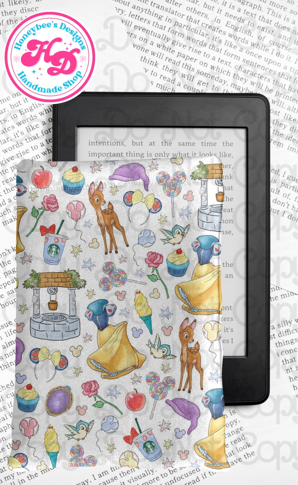 Snow White Disney Parks Kindle/Book padded sleeve