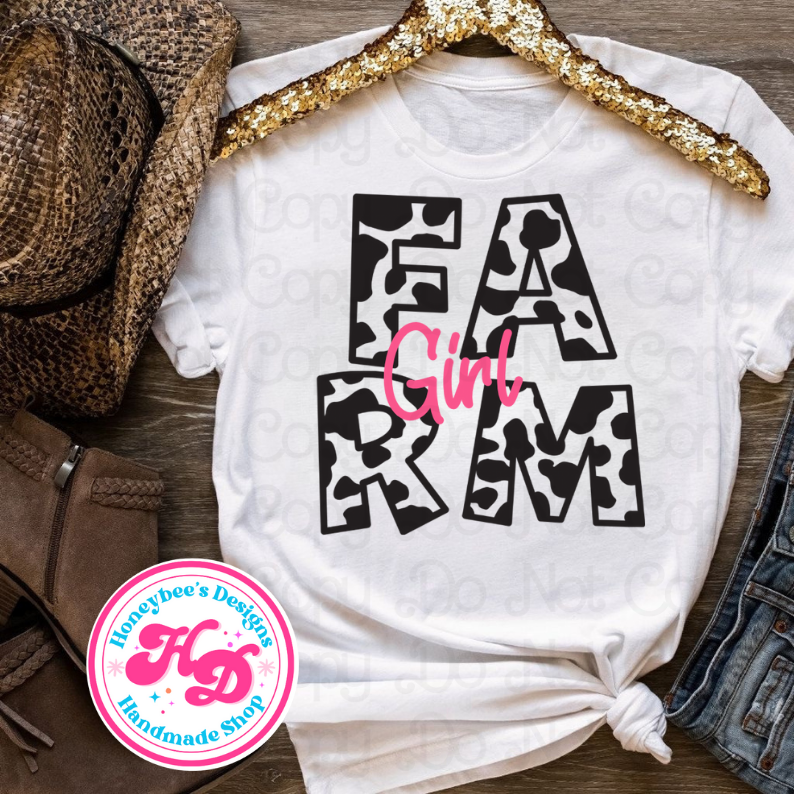 Farm girl Western T-Shirts