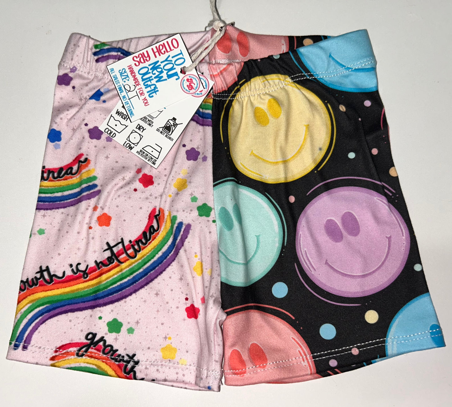 Girls 2T/3T growth is not linear DBP shorties