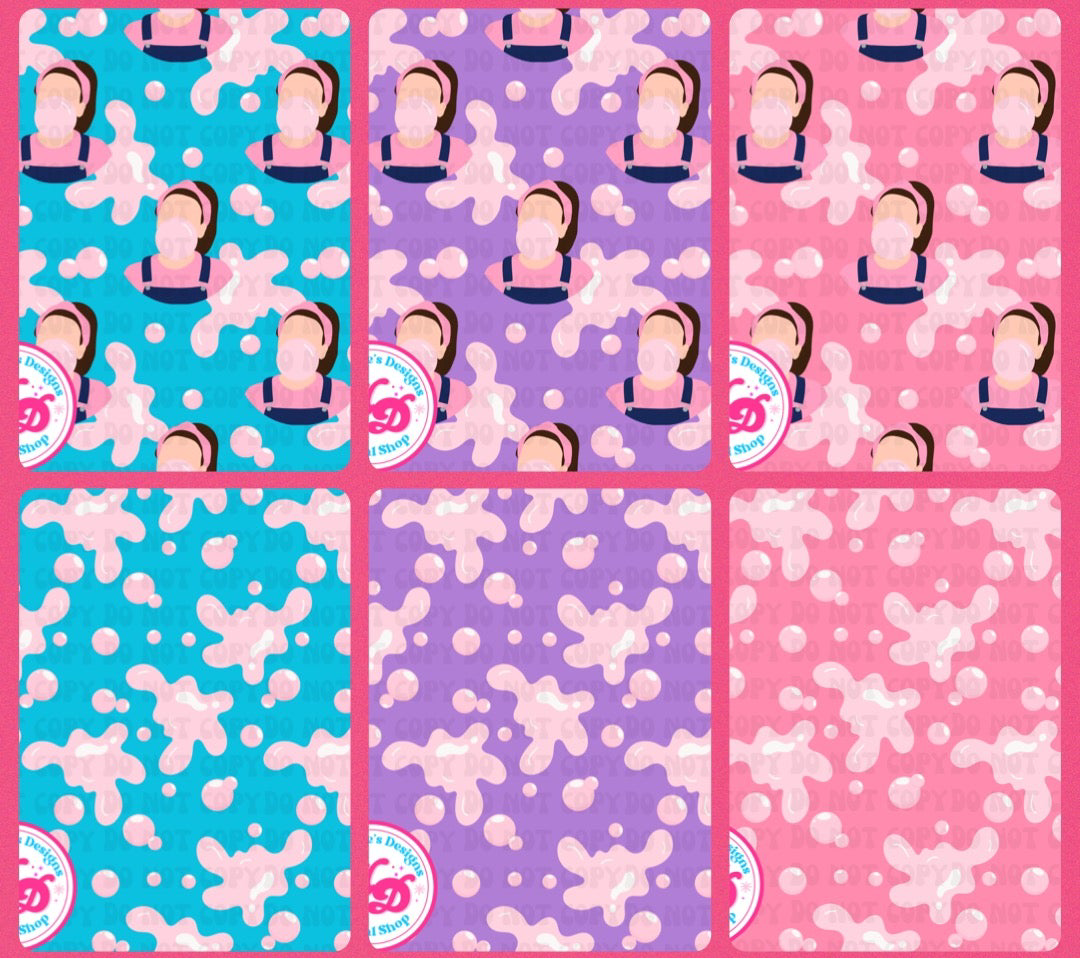MR Bubble Gum Splat Pink