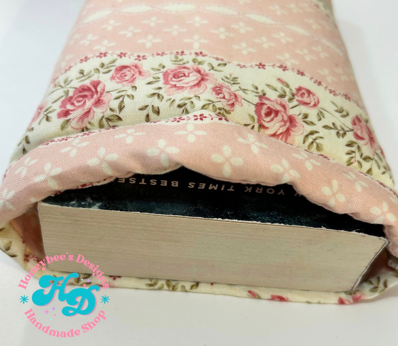 Grandmillenial quilted Kindle/Book Pouch