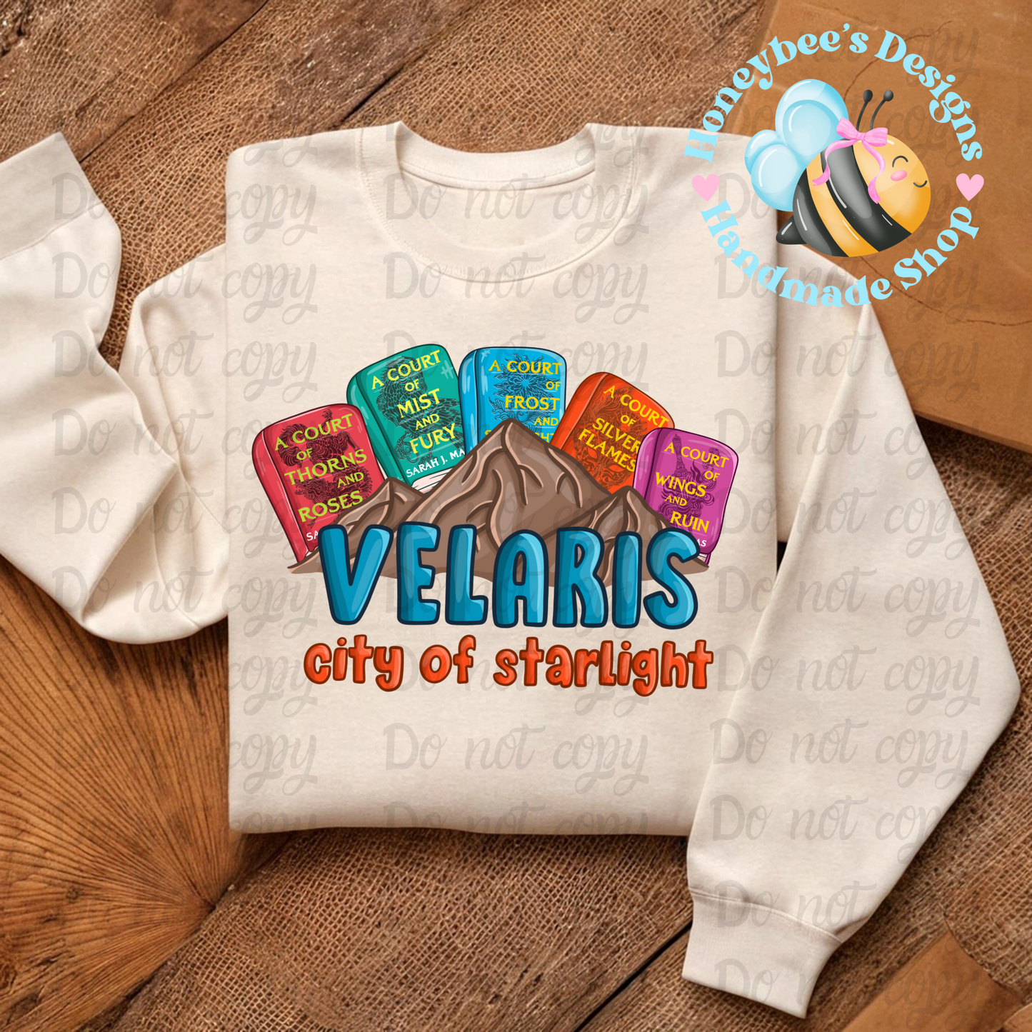 ACOTAR book covers tee/sweatshirt