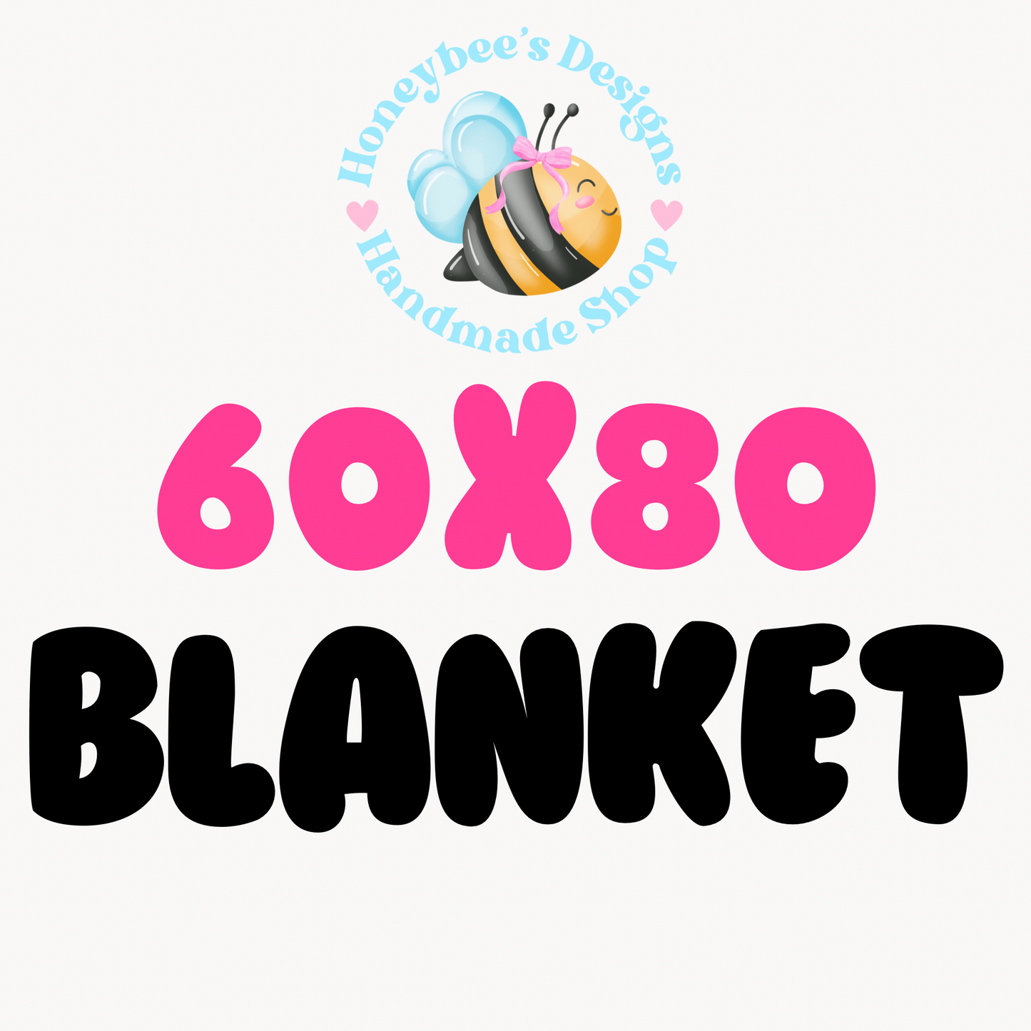 Manta Minky de 60 x 80