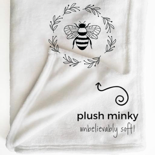 Manta Minky de 60 x 80