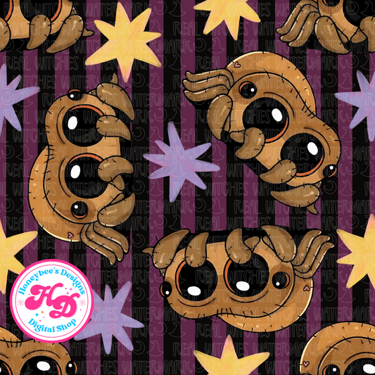 Lucas Spider stripes Halloween