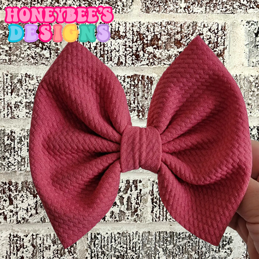 Savannah Bow-rosa ladrillo