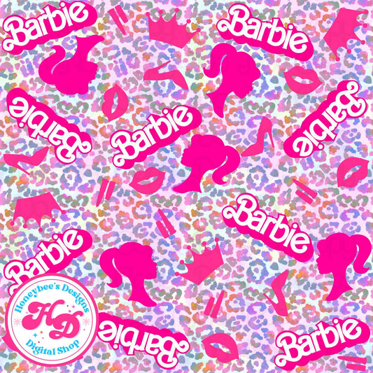 Doll Purple Leopard