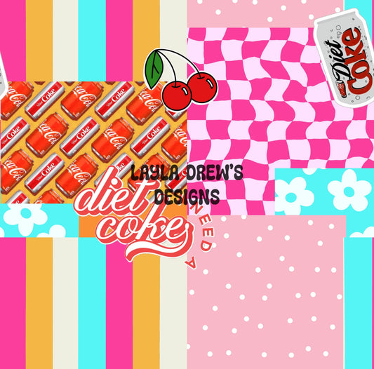 Diet Coke patchwork