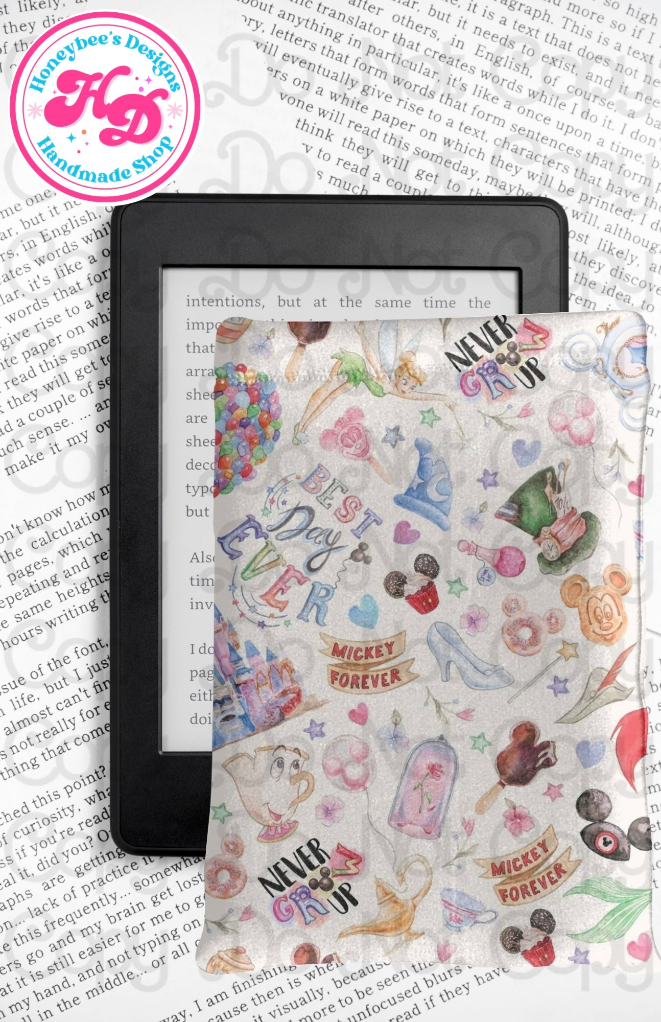 Disney Parks Kindle/Book padded sleeve