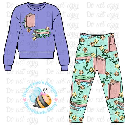 Floral book Adult set