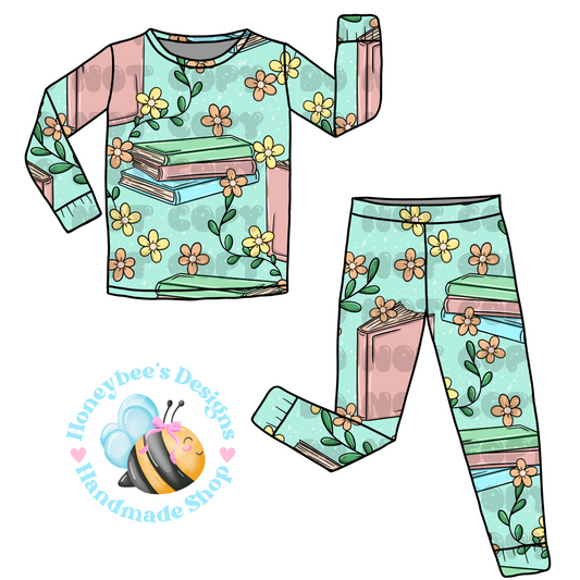 Floral books Adult lounge set
