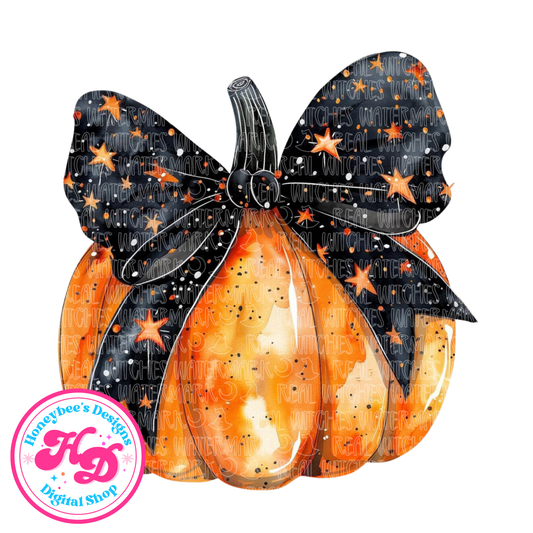 Coquette pumpkin PNG