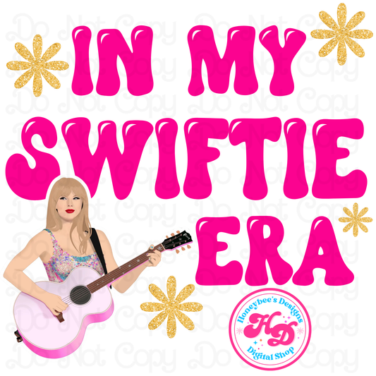 In my Swiftie Era Guitar Preppy PNG