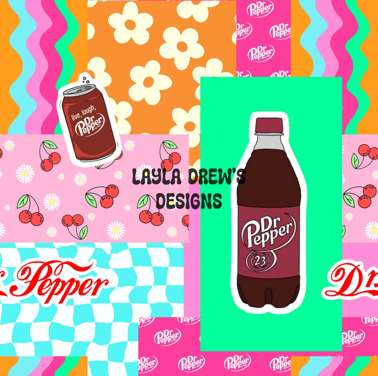 Dr.Pepper patchwork
