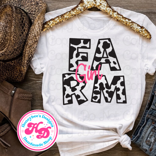 Farm girl Western T-Shirts