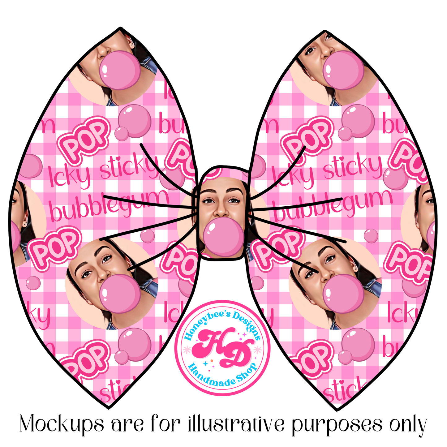 MR bubble gum Pop Plaid