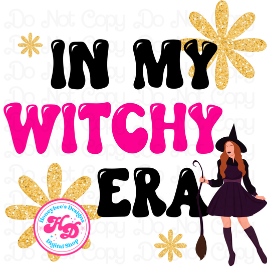In my Witchy Era Preppy PNG