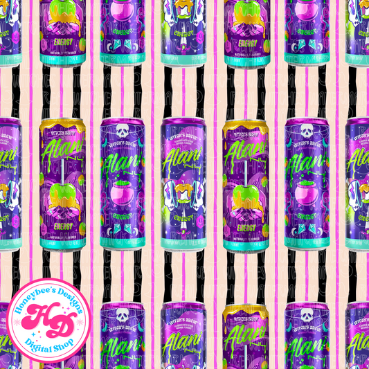 Witch’s Brew BRAND Halloween Seamless