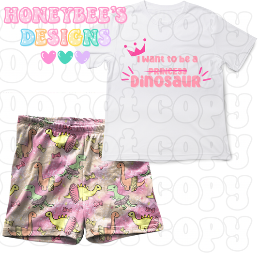 Quiero ser un dinosaurio set infantil