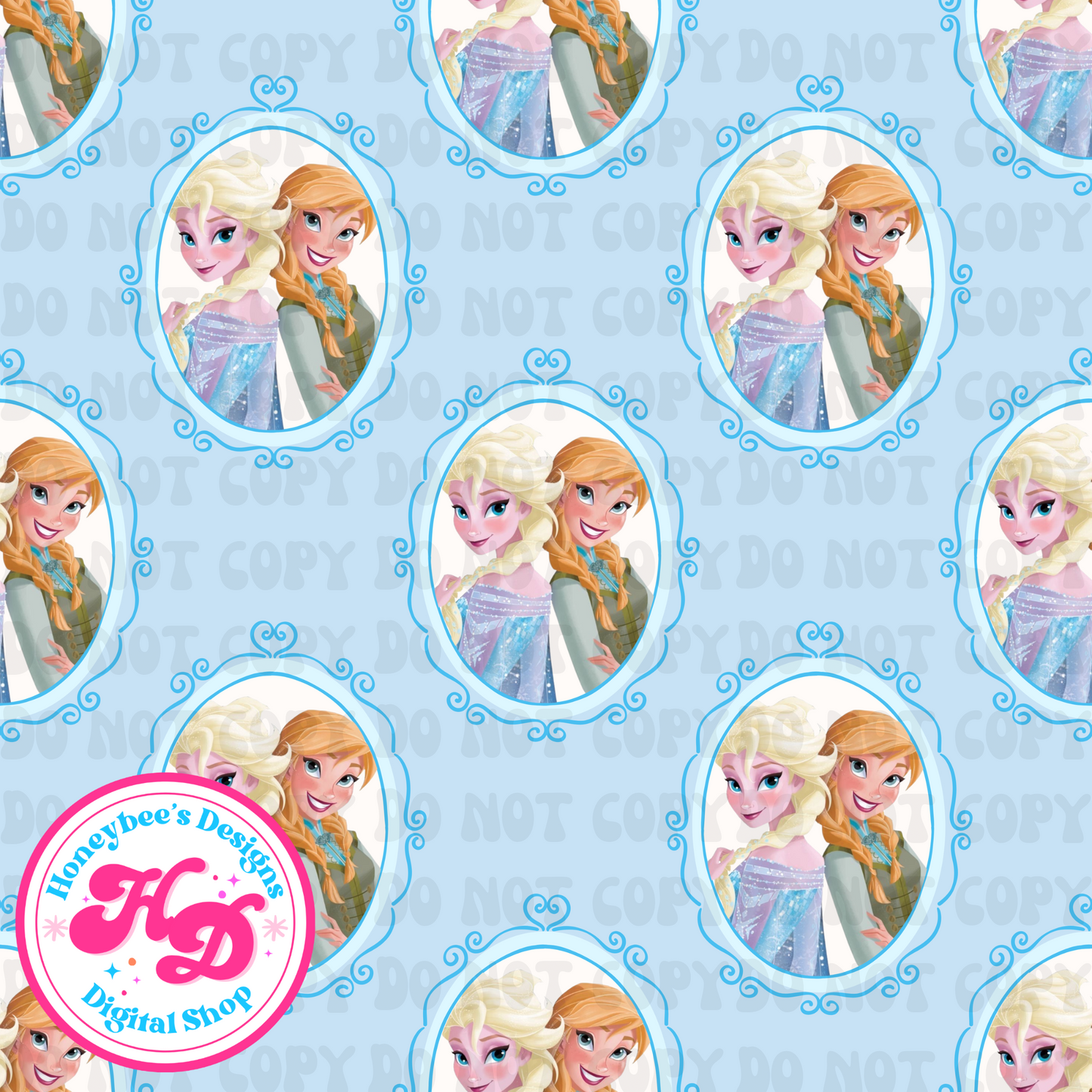 Frozen Sisters Frame