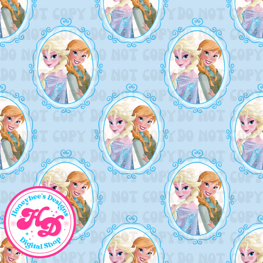 Frozen Sisters Frame