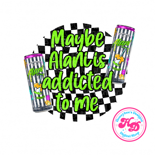 Alan nu Witch’s Brew Addiction Checkered PNG