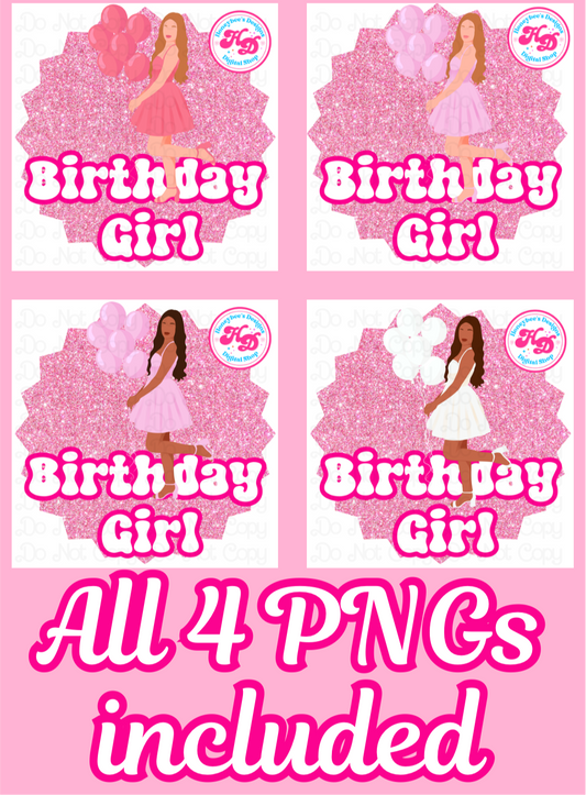 Preppy Birthday PNGs BUNDLE