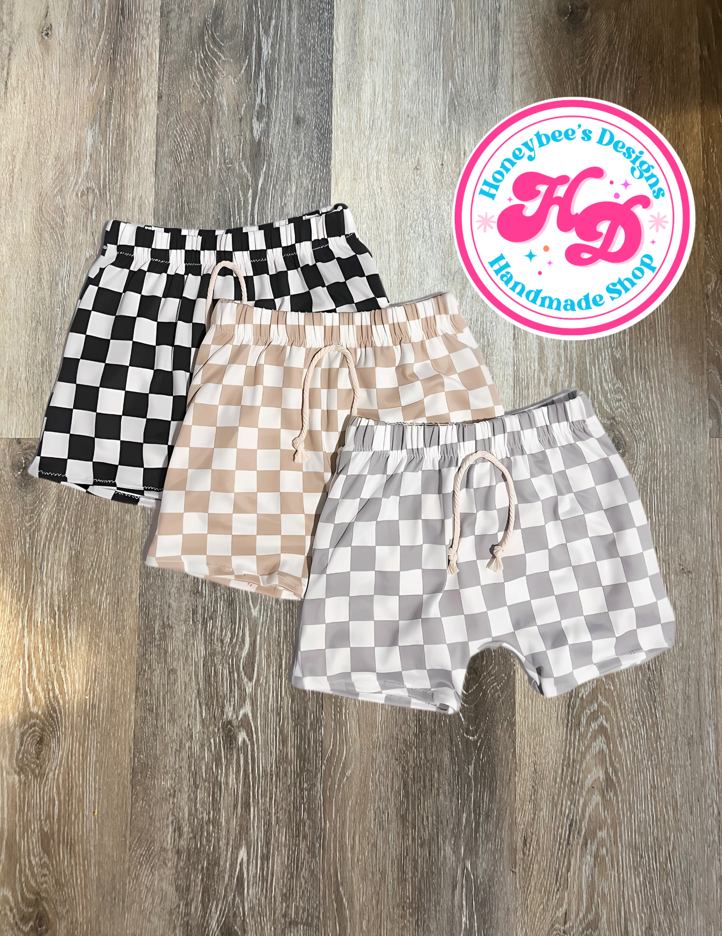 Gray/White Checkered