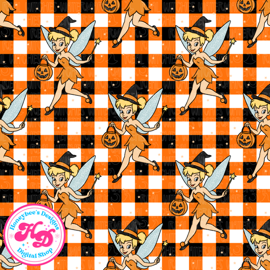 Tinker-Boo Halloween Seamless