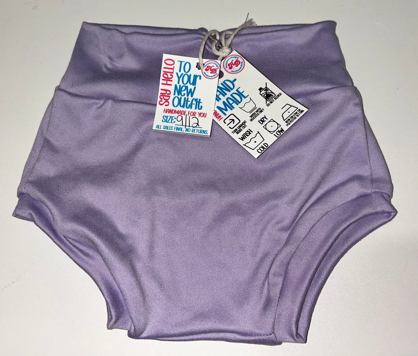 Girls 18/24 months Lilac DBP bummies shorts