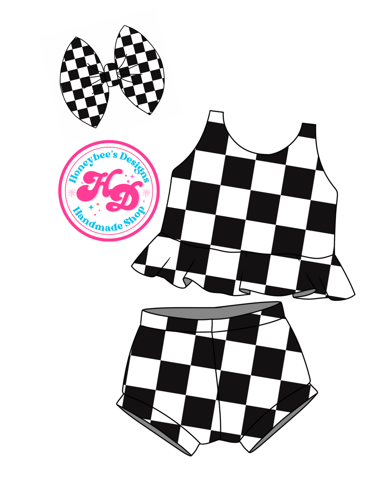 B&W Checkered