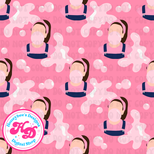MR Bubble Gum Splat Pink
