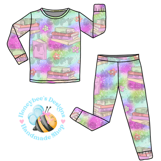 Tiedye books Adult lounge set