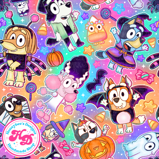 Spooky Heelers Halloween