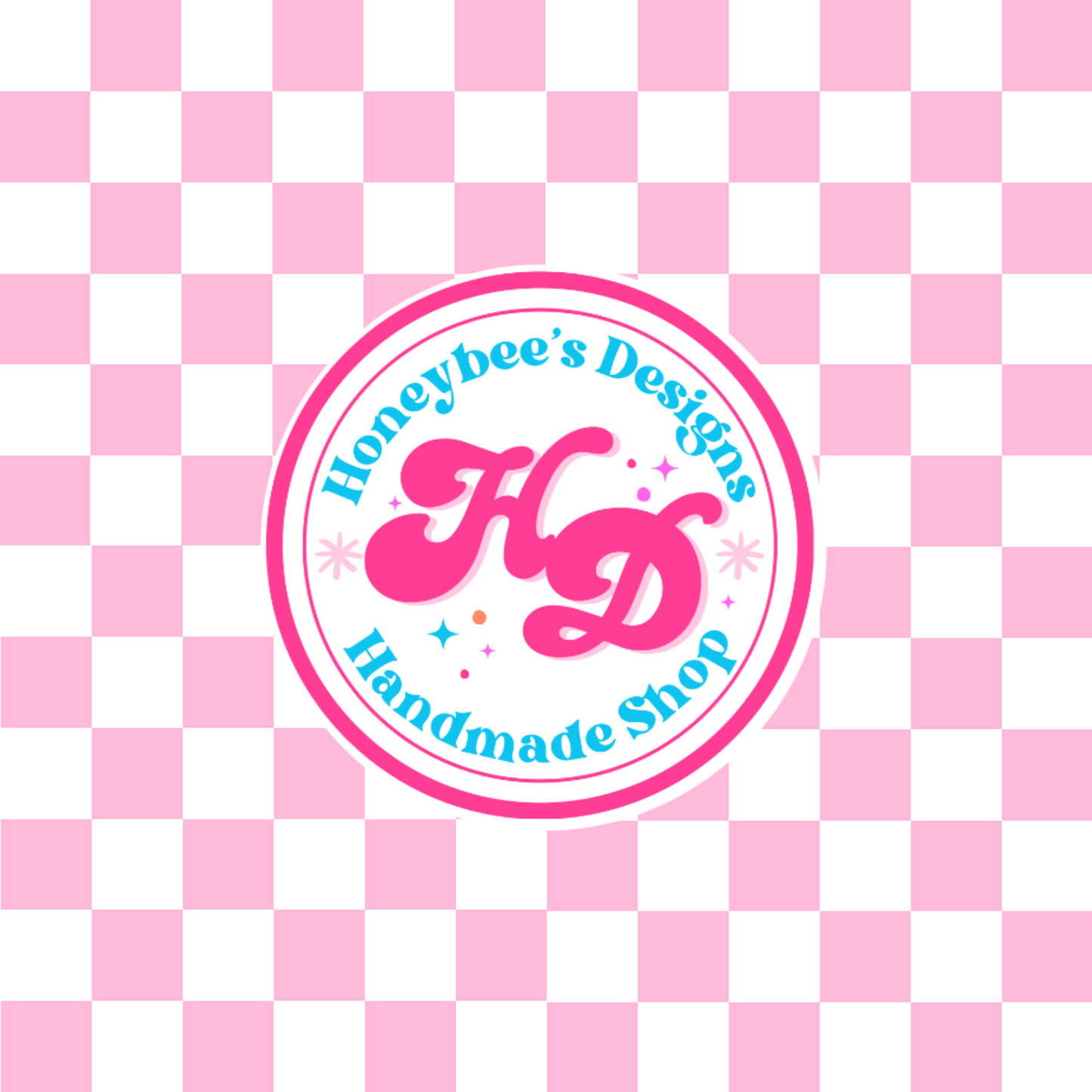 Pink/White Checkered
