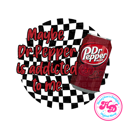 DP Addiction Checkered PNG