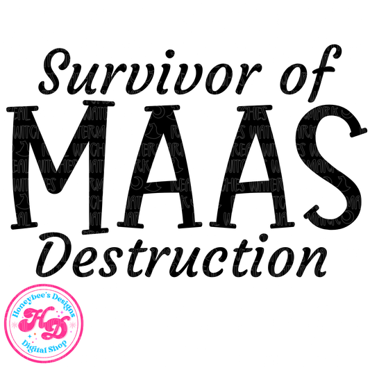 Survivor of MAAS destruction Book PNG