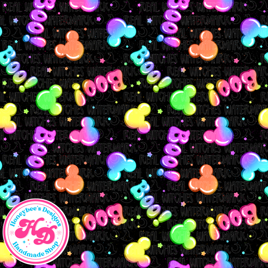 Neon Mouse Halloween