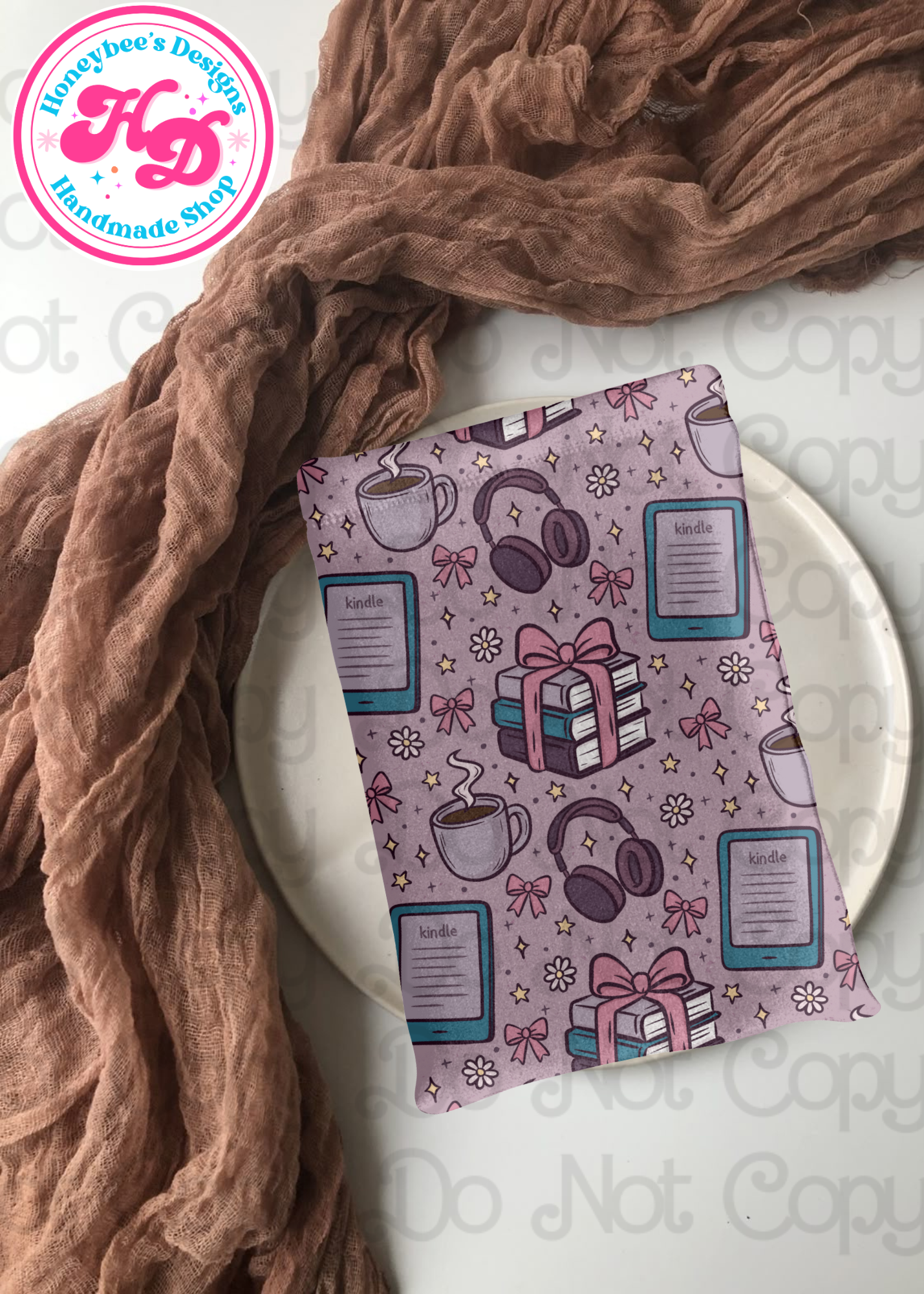 Cozy Reading Kindle/Book padded sleeve