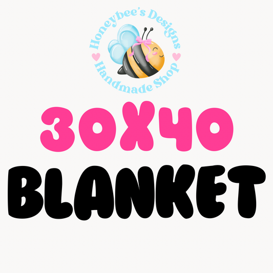 Manta Minky de 30 x 40