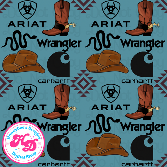 Western Brand Men’s Western Drop