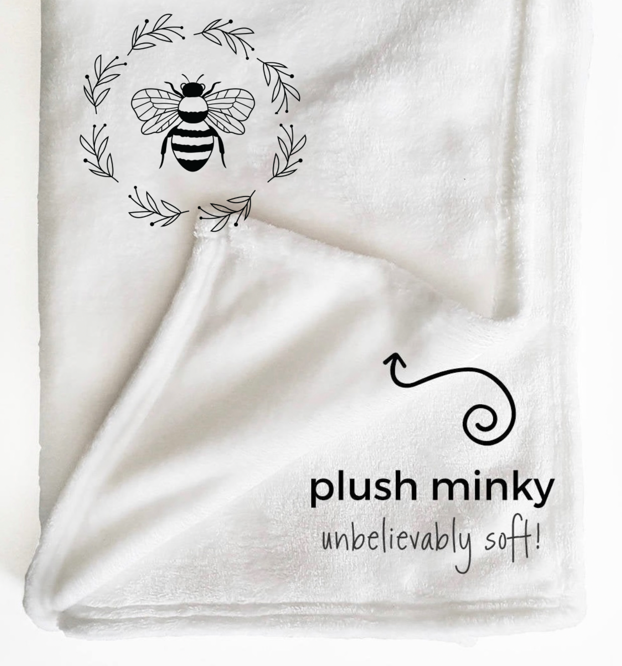 Manta Minky de 30 x 40